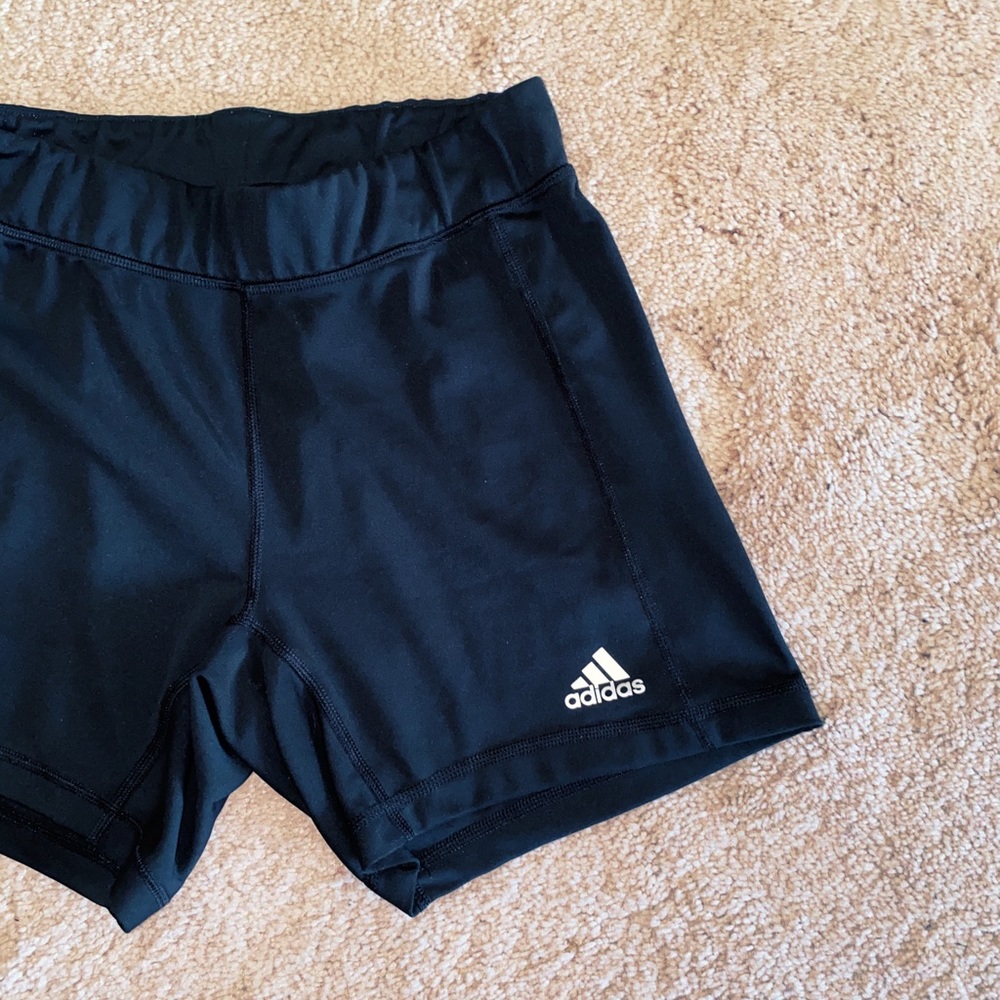 never worn!! Adidas climalite spandex shorts